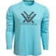 Vortex Sun Slayer Long Sleeve Shirt - Men's, Small, Flats Blue, 121-19-FBLS