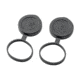 Vortex Tethered Objective Lens Covers, Set of 2 42 mm Diamondback, Black CAPD42