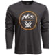 Vortex Three Peaks LS T-Shirt - Men's, Medium, Charcoal Heather, 222-01-CHHM