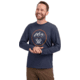 Vortex Three Peaks LS T-Shirt - Mens, Navy Heather, M, 222-01-NAHM