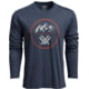 Vortex Three Peaks LS T-Shirt - Men's, 3XL, Navy Heather, 222-01-NAH3X
