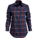 Vortex Trail Call Tech LS Flannel - Womens, Black Iris, XS, 221-40-BLIXS