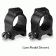 Vortex Viper 1in Rifle Scope Rings, Medium .88in, Set of 2 VPR-1M, EDEMO1