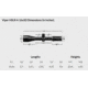 Vortex Viper HS LR 4-16x50mm Rifle Scope, 30mm Tube, Second Focal Plane, Black, Hard Anodized, Non-Illuminated Dead-Hold BDC Reticle, MOA Adjustment, VHS-4307-LR