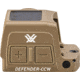 Vortex Defender-CCW 1x32mm Enclosed Solar Micro Reflex Red Dot Sight