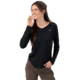 Vortex Weekend Rucker Long Sleeve Tops - Womens, Black, M, 121-26-BLKM