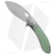 Vosteed Nightshade Folding Knife, 3.30in, ELMAX, Drop Point Blade, G10 Jade Handle, Gray/Jade, 7.50in, BHQ-194201