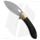 Vosteed Nightshade Folding Knife, 3.30in, ELMAX, Drop Point Blade, Micarta Black Handle, Gray/Black, 7.50in, BHQ-194200