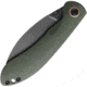 Vosteed Nightshade Folding Knife, 4.25in Closed, 3.25in Black Stonewash Nitro V Steel Blade, Green Canvas Micarta Handle, Thumb Stud, NSTS32NPMN