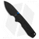Vosteed Raccoon Cub Folding Knife, 2.30in, Sandvik 14C28N, Drop Point Blade, G10 Black Handle, Black/Black, 5.53in, BHQ-204817