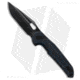 Vosteed Thunderbird Folding Knife, 3.25in, Bohler M390 Stainless Steel, Tanto Blade, G10 Blue Handle, Black/Blue, 7.73in, BHQ-192669