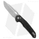 Vosteed Thunderbird Folding Knife, 3.25in, Bohler M390 Stainless Steel, Tanto Blade, G10 Green Handle, Steel/Green, 7.73in, BHQ-192667