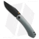 Vosteed Vallhund Folding Knife, 3.02in, CPM S35VN Stainless Steel, Clip Point Blade, Titanium Blue Handle, Black/Blue, 6.90in, BHQ-216804