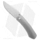 Vosteed Vallhund Folding Knife, 3.02in, CPM S35VN Stainless Steel, Clip Point Blade, Titanium Gray Handle, Gray/Gray, 6.90in, BHQ-216791