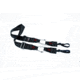 Vulture Equipment Works A2 Adventure Equipment Strap,Black/Red VEW-A2S