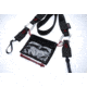 Vulture Equipment Works Permit Pouch w/Velcro Closure Front Flap,Black/Red VEW-PPS
