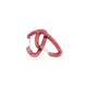 Vulture Equipment Works Red Bent Gate Carabiner VEW-RB