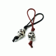 Vulture Equipment Works Bone Bead Lanyard Black Cord, Speckled, VEW-Bead-SP-B