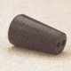 VWR Black Rubber Stoppers, Two-Hole 15-M292