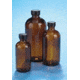 VWR Boston Round Bottles, Amber, Narrow Mouth VW5123233C26 Bulk Packs With Unattached Caps In Bags