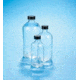 VWR Boston Round Bottles, Clear, Narrow Mouth VW5110220C25 Bulk Packs With Unattached Caps In Bags