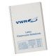 VWR Cleanroom Spiral Notebooks, Latex 07NBG-5X8 Grid-Lined Notebooks, Each