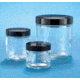 VWR Clear Glass Jars, Wide Mouth VW5411689C21 Bulk Packs With Unattached Caps In Bags