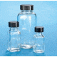 VWR French Square Bottles, Clear, Wide Mouth VW5610124V21 Convenience Packs With Caps Attached