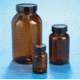 VWR Packers, Case of 1, Amber, Wide Mouth Bulk Packs With Unattached Caps In Bags, VW5220233C21