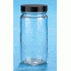 VWR Straight-Sided Glass Jars, Wide Mouth VW5511670C81 Bulk Packs With Unattached Caps In Bags