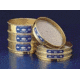 VWR Testing Sieves, Each, 8 Brass Frame, Stainless Steel Wire Cloth Half Height, 14BS8H