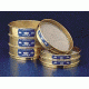 VWR Testing Sieves, 8 Brass Frame, Stainless Steel Wire Cloth 80BS8H Half Height