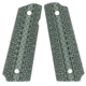 VZ Grips 1911 Diamond Back Grip Panels, Diamond Texture G10, Black/Gray, DBBGXA