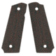 VZ Grips 1911 Double Diamond Grip Panels, Diamond Texture G10, Black/Cherry, DDCXA