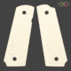 VZ Grips Hand Polished - 1911 Grips - Ivory, 320P-IVORY