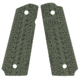 VZ Grips 1911 Operator II Grip Panels, Aggressive Textured G10, Dirty Olive, O2DOXA