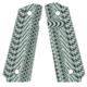 VZ Grips 1911 Operator II Grip Panels, Aggressive Textured G10, Zebra, O2ZXA