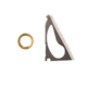 Wac Em 2 Blade Primitive 125 Replacement Blades and Rings, Stainless Steel 1004726