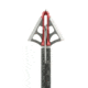 Wac Em Steel Slipcam Hybrid 4-Blade Broadhead w/ Slipcam w/ Free Strobing Fit Nock, 100 grain, WAS4200