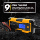 Wagan 4A Intelligent Battery Charger, Yellow, One Size, EL7403