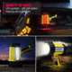 Wagan Tech Brite-Nite 2 Million LED Spotlight Lantern Li-Ion, Yellow, One Size, EL2484