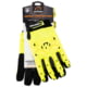 Walkers Safety Impact Protection Glove, Small, Yellow, GWP-SF-HVFFIL2-SM