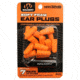 Walkers Foam Ear Plug w/Black Aluminum Carry Canister, 32 dB NRR, 7-Pairs, Neon Orange, GWP-PLGCAN-OR