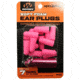 Walkers Foam Ear Plug w/Pink Aluminum Carry Canister, 32 dB NRR, 7-Pairs, Pink, GWP-PLGCAN-PK