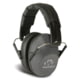 Walkers Pro Low Profile Folding Earmuff 22 Db, Gray, Gwpfpm1Gy