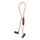 Walkers GWPRPHEBT Rope Hearing Enhancer 29 DB Earbuds Black/Tan Bluetooth Enabl