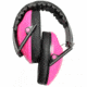 Walkers Pro Low Profile Folding Earmuffs, Pink, GWP-FPM1-PNK