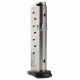 Walther CCP 9mm 8 Round Pistol Magazine, Silver, 1 Pack, Steel, 50860002-8RD