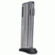 Walther P22Q .22 LR 10 Round Pistol Magazine w/Finger Rest, Silver, 1 Pack, Steel, 512604-10RD