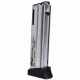 Walther PPK/S 10 Round .22 LR Magazine w/Finger Rest, Nickel, 1 Pack, Polymer, 503600-10RD